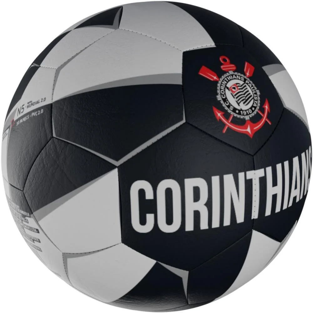 BOLA DE FUTEBOL CORINTHIANS VAI CORINTHIANS N. SPORTCOM (UNIDADE)