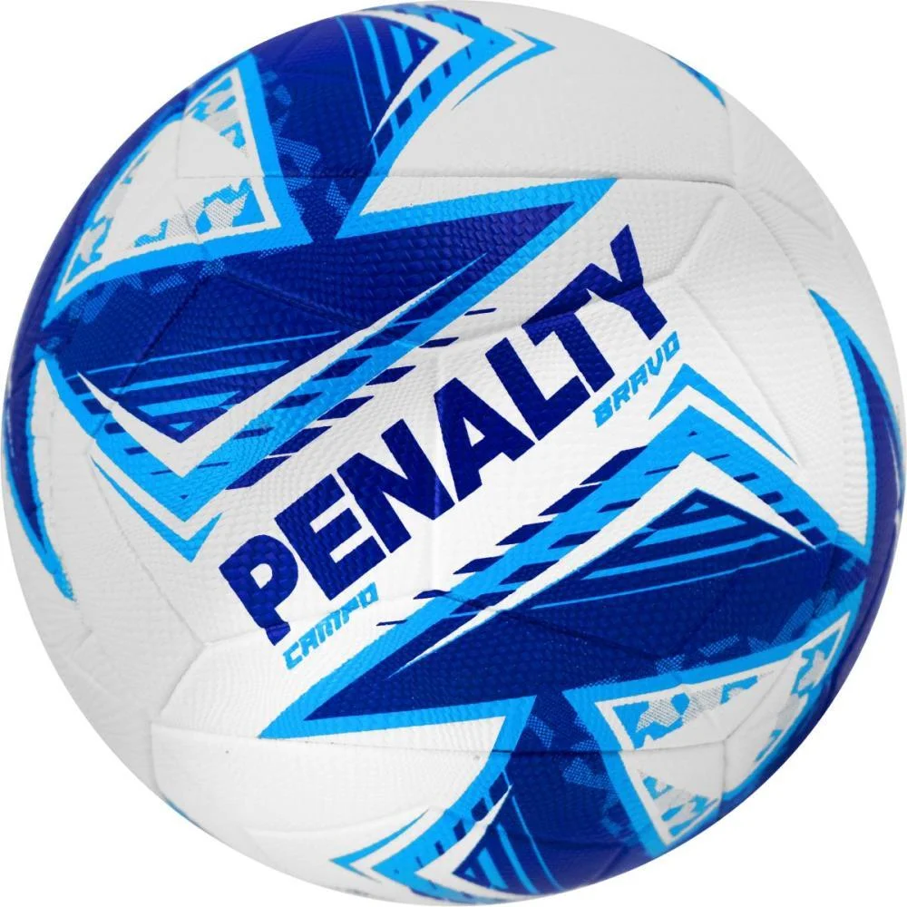 BOLA DE FUTEBOL DE CAMPO BRAVO XXV BR/AZ/MARINHO PENALTY (UNIDADE)
