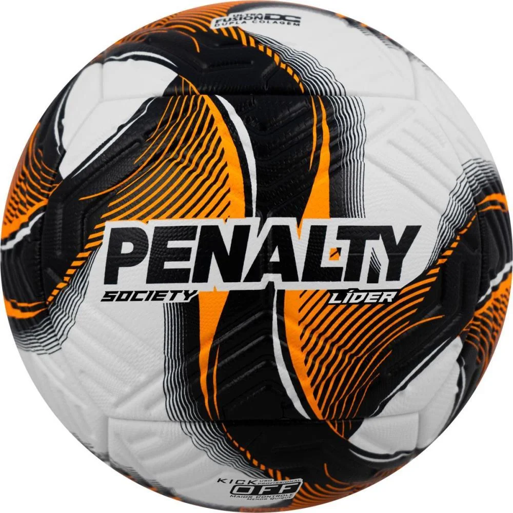 BOLA DE FUTEBOL SOCIETY LIDER XXV BC/LJ/PT PENALTY (UNIDADE)