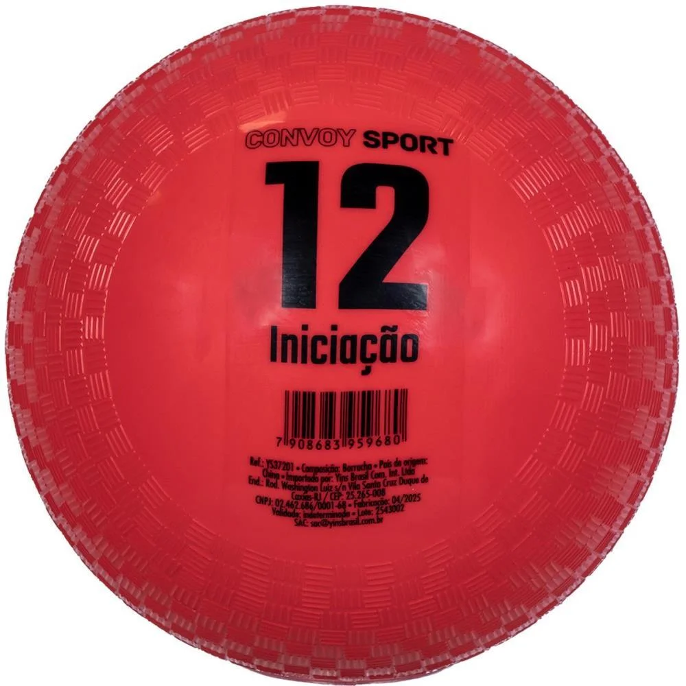 BOLA DE INICIACAO T12 VERMELHO YINS (UNIDADE)