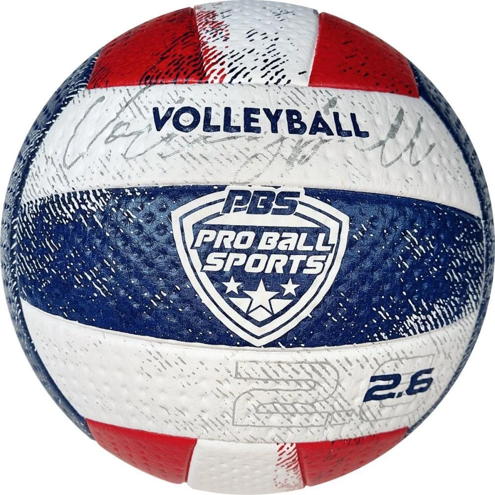 BOLA DE VOLEI PRO BALL PVC/PU 2.6 BR/AZ/VM FUTEBOL E MAGIA (UNIDADE)