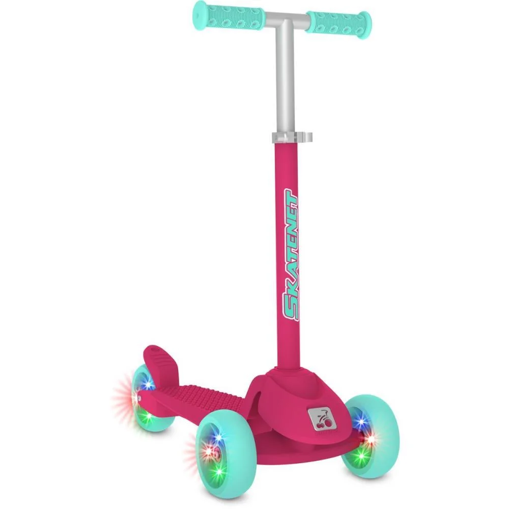 PATINETE SKATENET LED AJUSTAVEL PK 80KG BANDEIRANTE (UNIDADE)