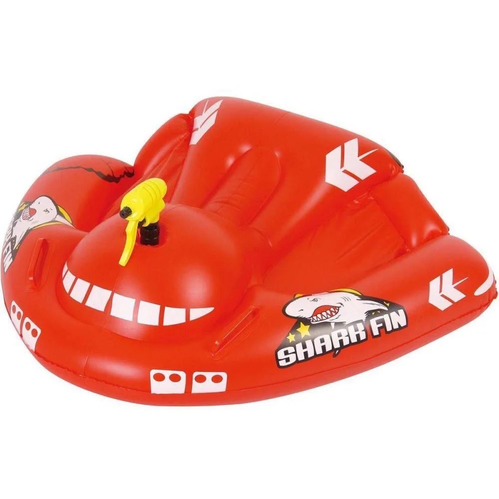 BOIA INFLAVEL SHARK FIN C/PISTOLA 119X95CM. JILONG (UNIDADE)