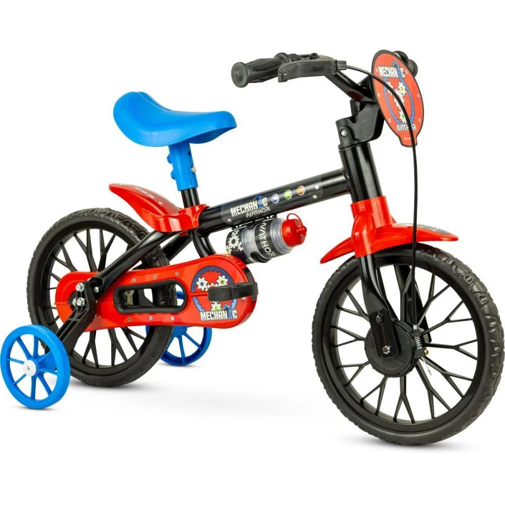 BICICLETA INFANTIL ARO 12 MECHANIC NATHOR (UNIDADE)