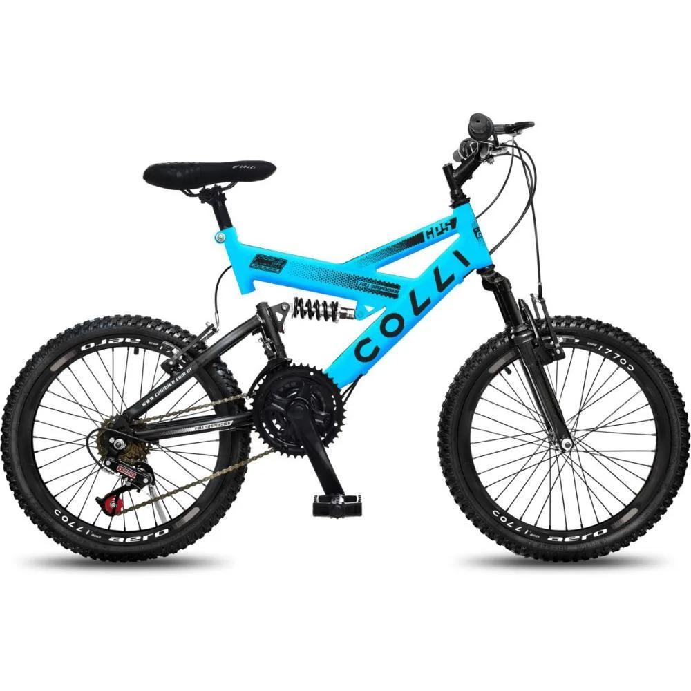 BICICLETA ARO 20 GPS AZUL COLLI BIKE (UNIDADE)