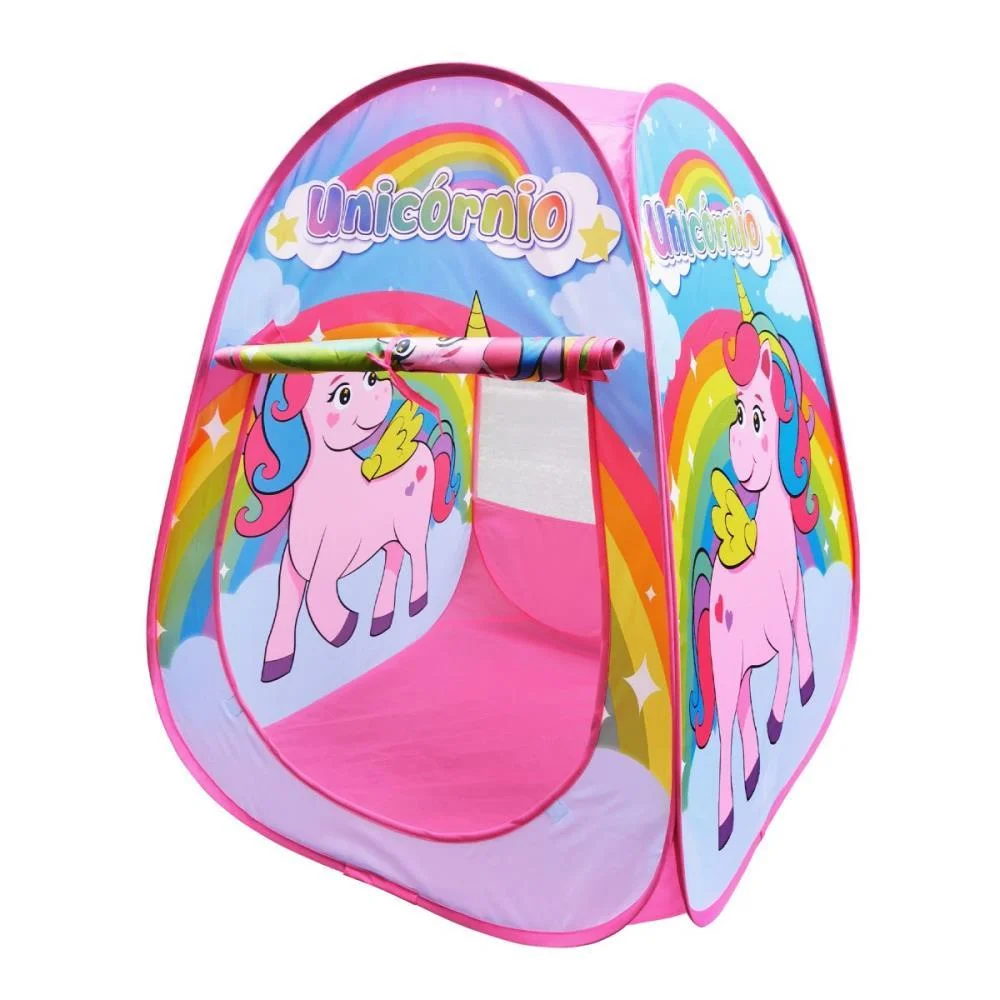 BARRACA INFANTIL BARRACA UNICORNIO 72X70X91CM DM TOYS (UNIDADE)