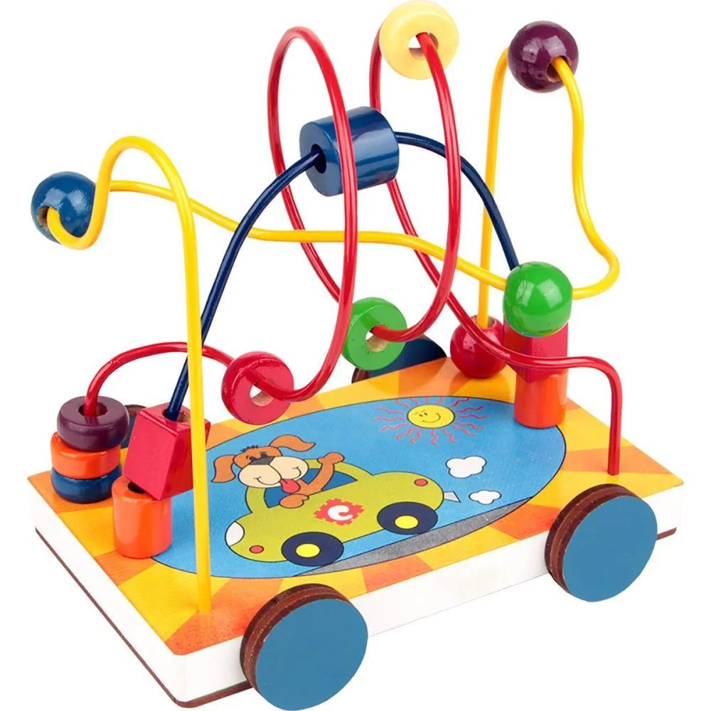 Brinquedo Pedagogico Carrinho Aramado 17X13X14,5Cm Carlu (Unidade)