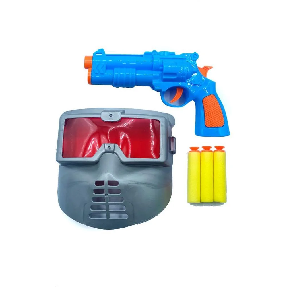 LANCADOR DARDO C/ MASCARA BLOWER 5PCS WELLMIX (BLISTER)