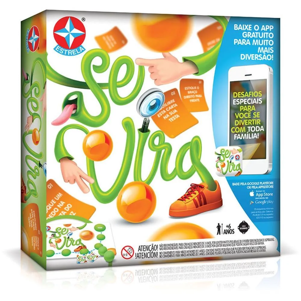 JOGO DE TABULEIRO SE VIRA ESTRELA (UNIDADE)