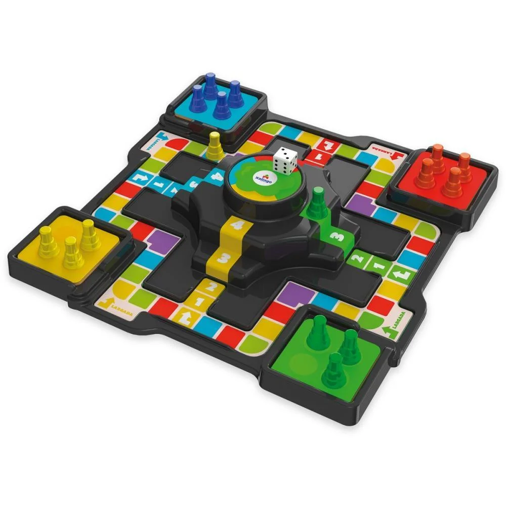 JOGO DE TABULEIRO LUDO TRIDIMENSIONAL XALINGO (UNIDADE)