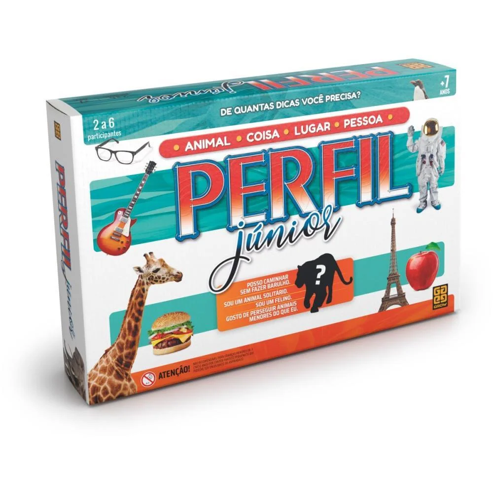 JOGO DE TABULEIRO PERFIL JUNIOR GROW (UNIDADE)