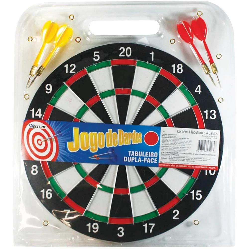 Lancador Dardo 30Cm. Diametro Western (Unidade)