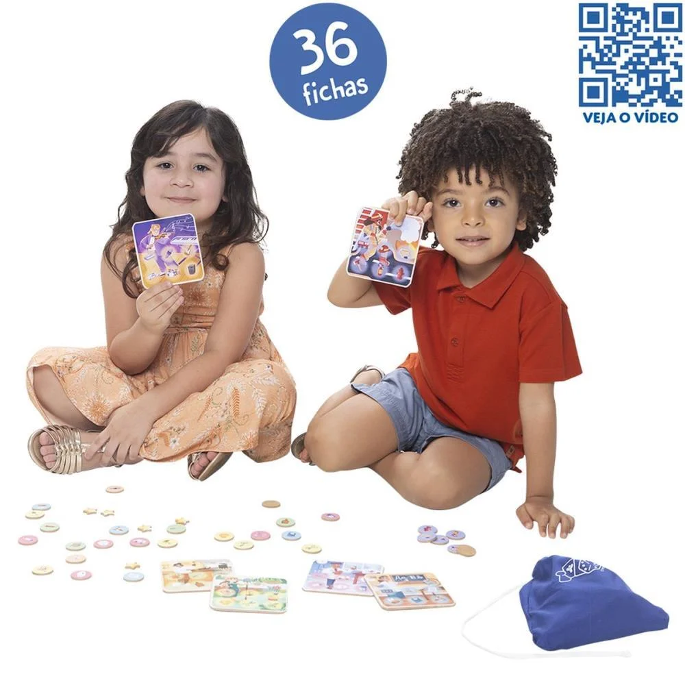 JOGO DE BINGO BINGO DAS PROFISSOES TOYSTER (UNIDADE)