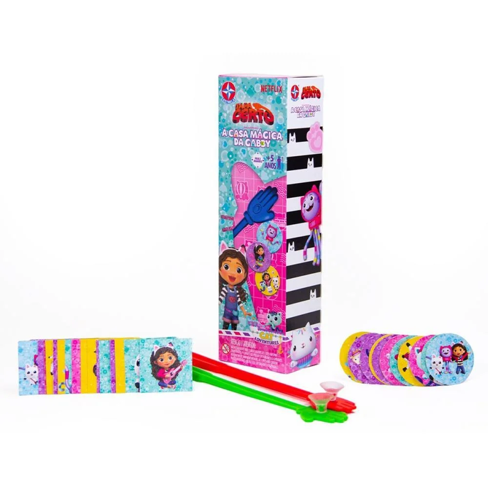 JOGO DIVERSO TAPA CERTO-A CASA MAG DA GABBY ESTRELA (UNIDADE)