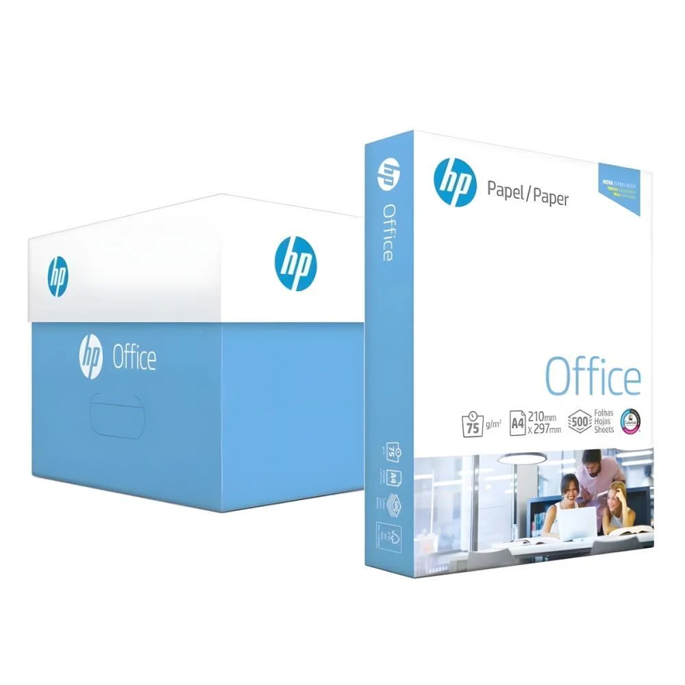 PAPEL SULFITE A4 HP OFFICE 75G 10 PCTX500 CHAMEX (CX.C/10)