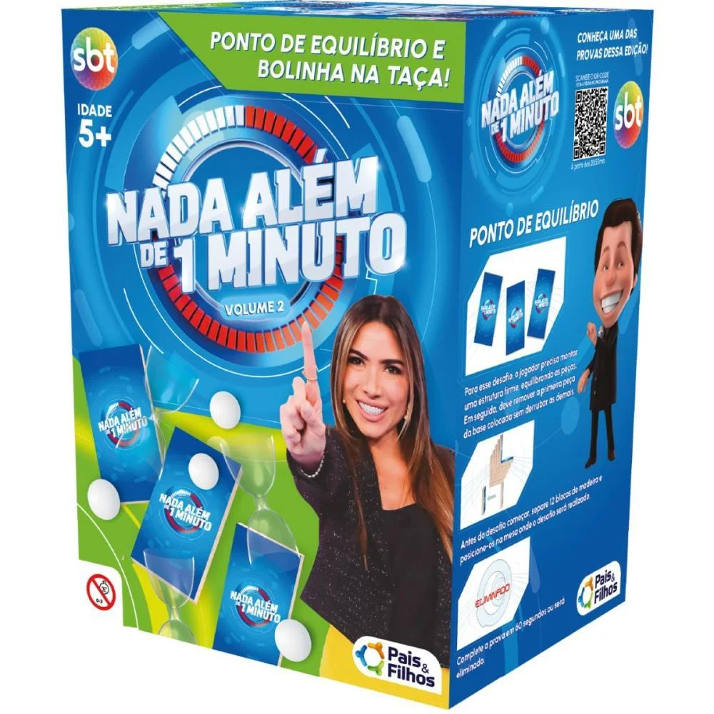 JOGO DIVERSO NADA ALEM DE 1MIN.PONTO DE EQU PAIS E FILHOS (UNIDADE)