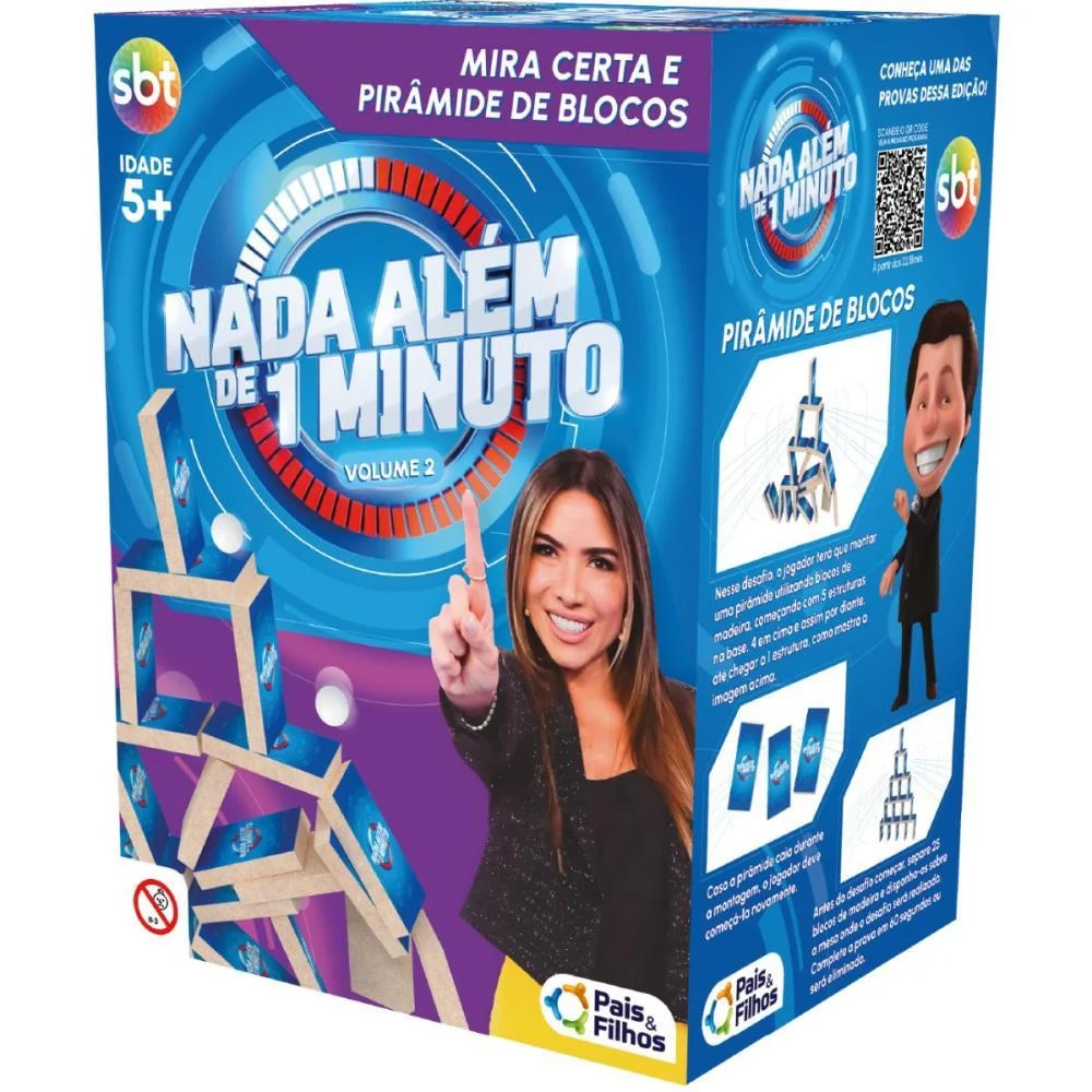 JOGO DIVERSO NADA ALEM DE 1MIN. MIRA CERTA PAIS E FILHOS (UNIDADE)