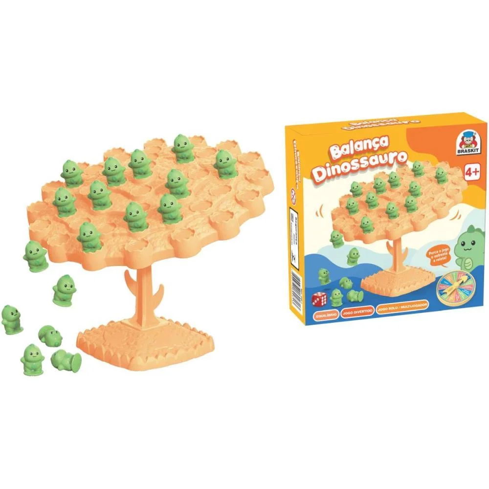 JOGO DIVERSO BALANCA DINOSSAURO BRASKIT (UNIDADE)