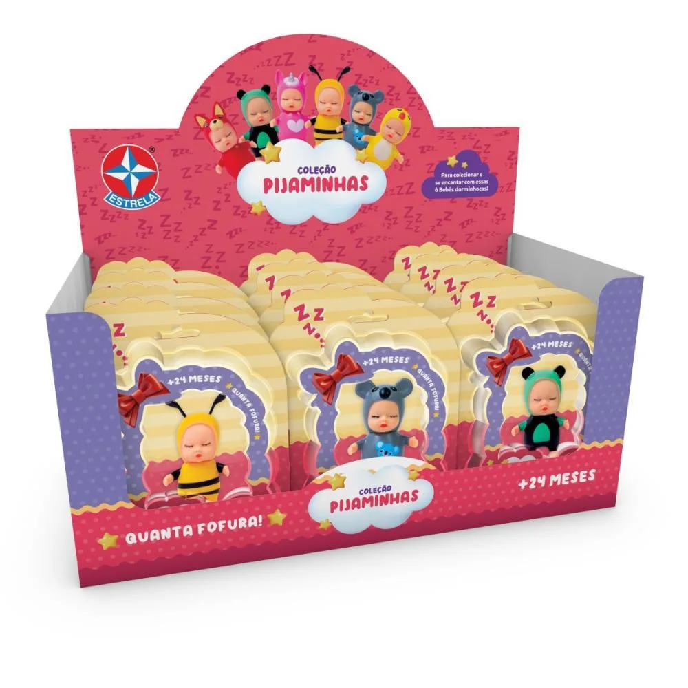 JOGO DIVERSO COLECAO PIJAMINHAS ESTRELA (UNIDADE)