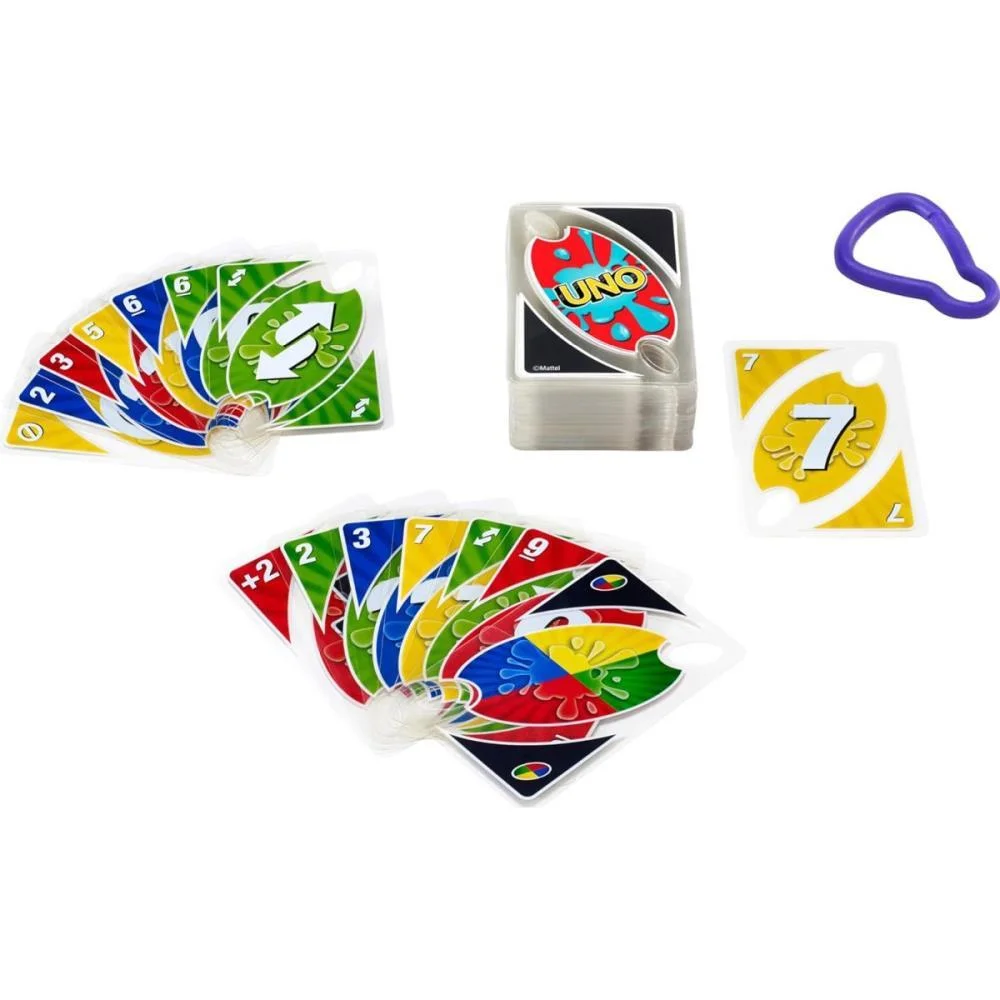 JOGO DE CARTAS UNO SPLASH MATTEL (UNIDADE)