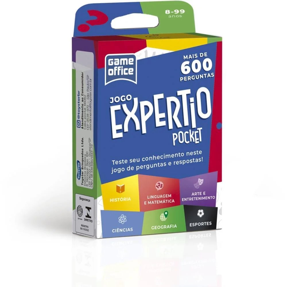 JOGO DE CARTAS EXPERTIO POCKET TOYSTER (UNIDADE)
