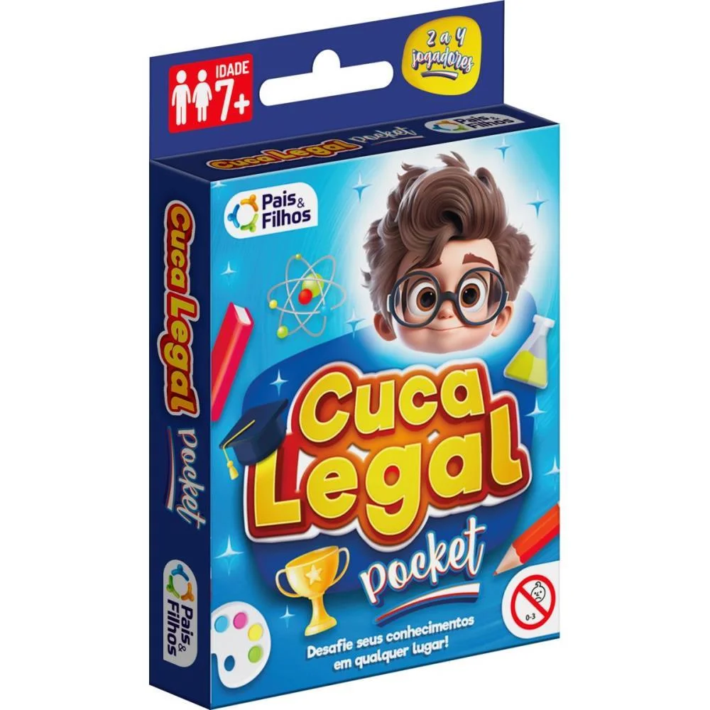 JOGO DE CARTAS CUCA LEGAL POCKET PAIS E FILHOS (UNIDADE)