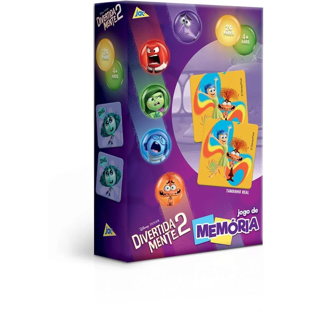 JOGO DA MEMORIA DIVERTIDAMENTE 2 TOYSTER (UNIDADE)