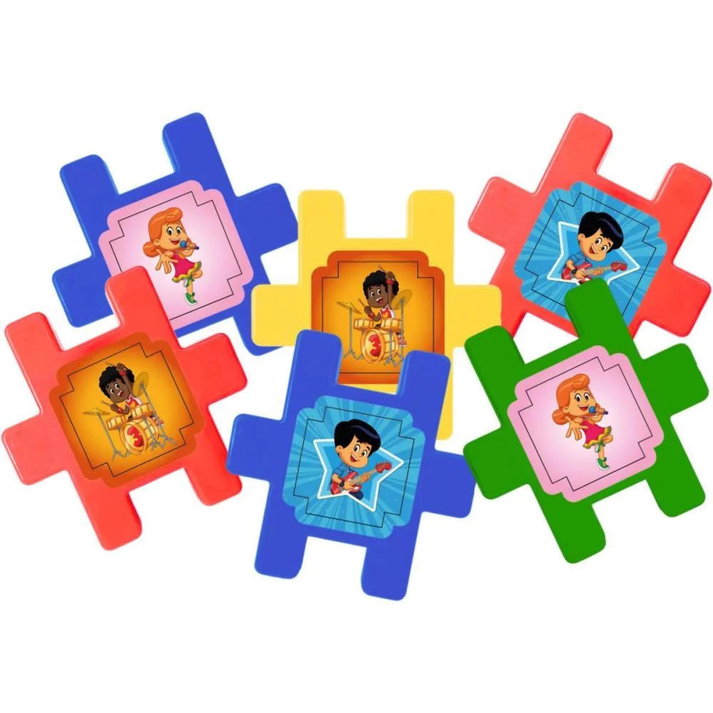 JOGO DA MEMORIA 3 PALAVRINHAS 20 PECAS BIG STAR (UNIDADE)