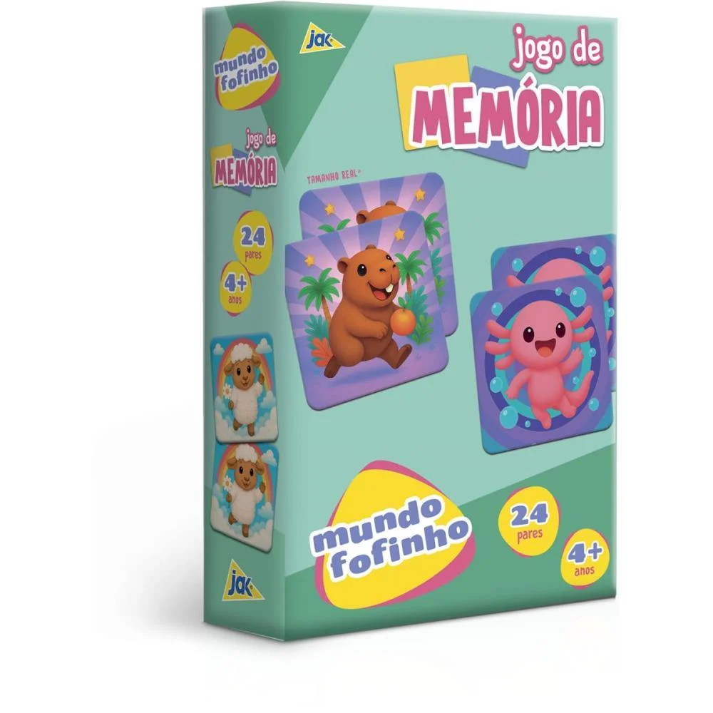 JOGO DA MEMORIA MUNDO FOFINHO TOYSTER (UNIDADE)