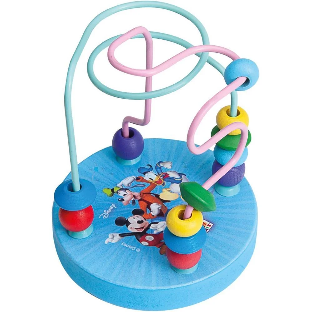 BRINQUEDO PEDAGOGICO MADEIRA MICKEY ARAMADO SOBE E DESCE TOY MIX (UNIDADE)