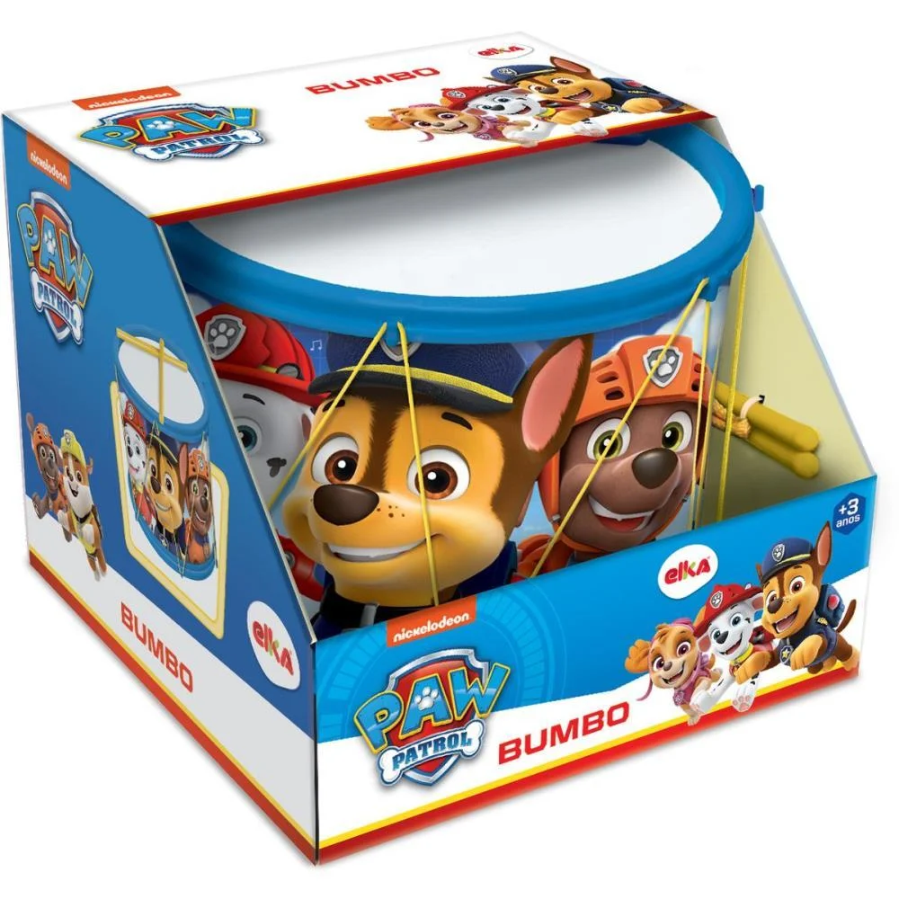 INSTRUMENTO MUSICAL PATRULHA CANINA BUMBO ELKA (UNIDADE)