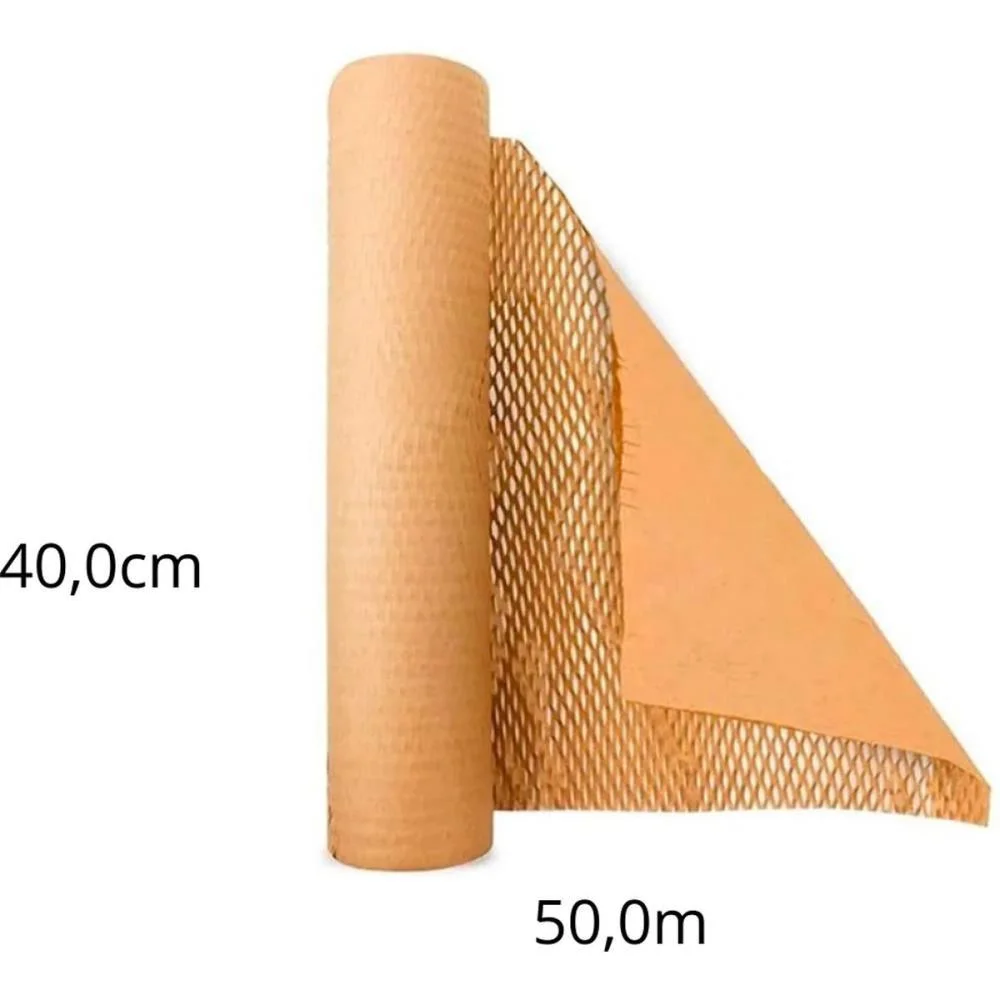 PAPEL KRAFT BOBINA COLMEIA 40CMX50M SCRITY (BOBINA)