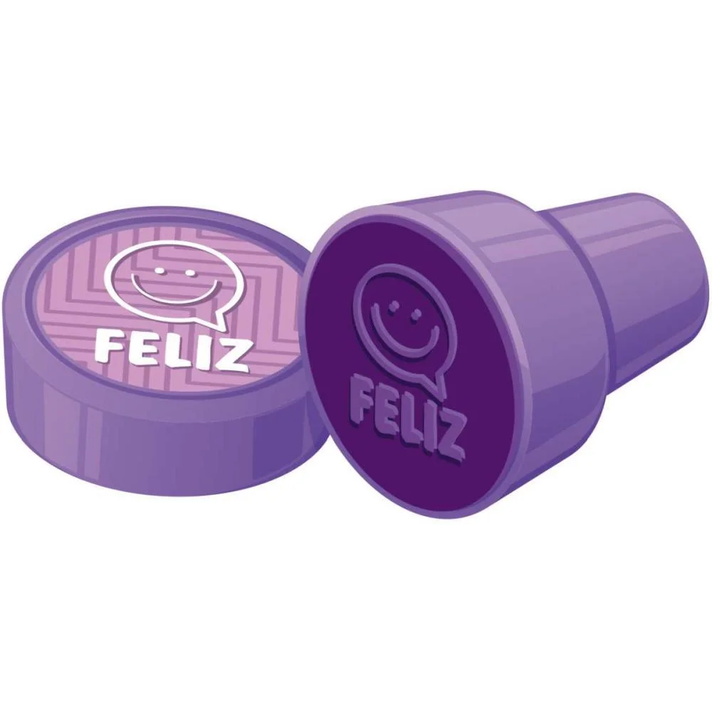 Carimbo Pedagogico Cis Stamp Linha Pedagogico Sertic (Cx.c/24)