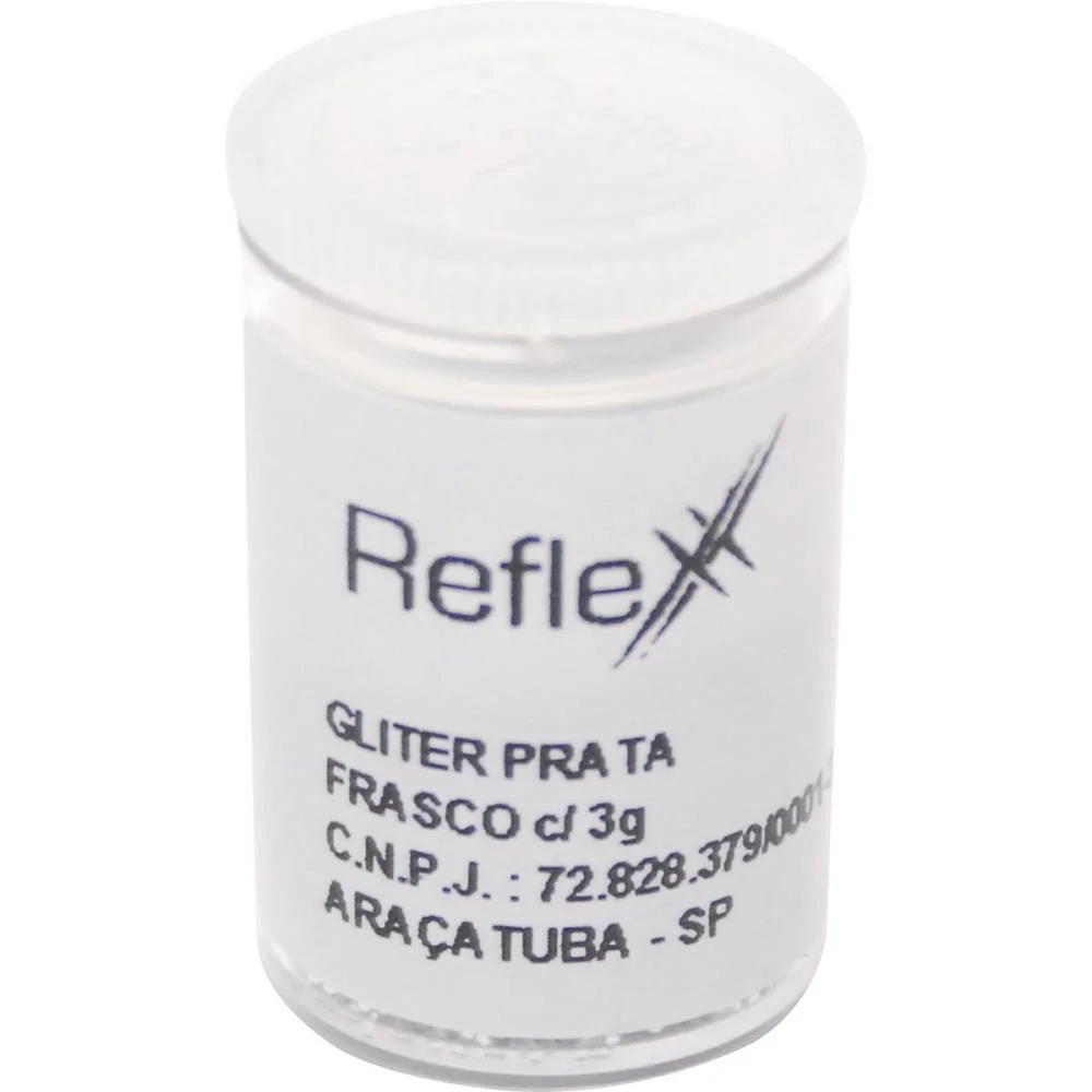 PURPURINA POTES 3G. PRATA REFLEX (CX.C/12)