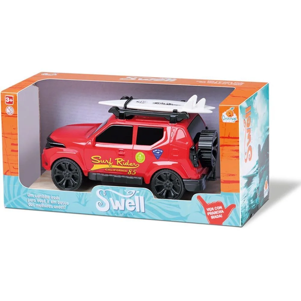 Carrinho Jeep C/ Prancha Cores Sort. Orange Toys (Unidade)
