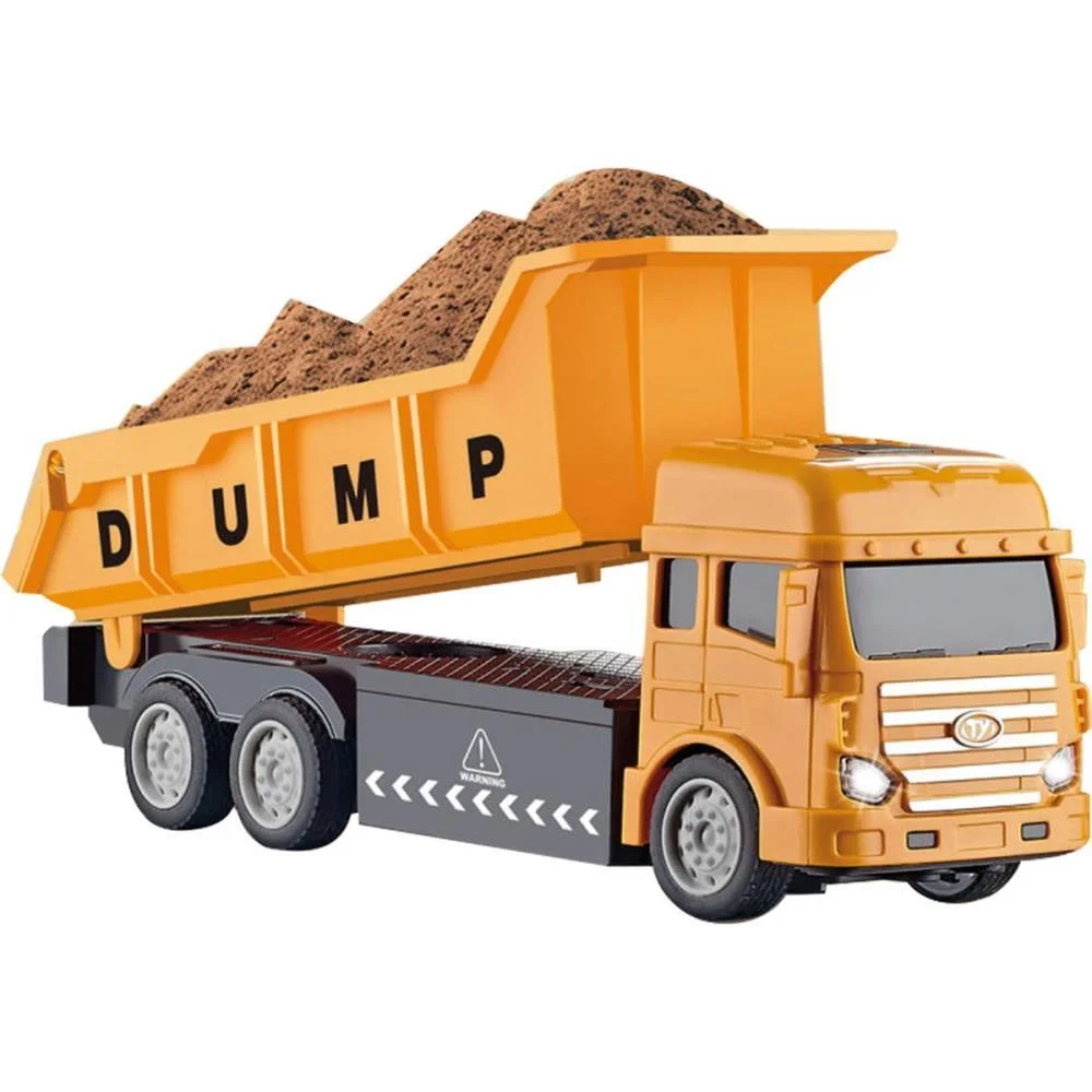 CARRINHO CONTROLE REMOTO CACAMBA 4 FUNCOES C/LUZ A PILH SAMBA TOYS (UNIDADE)