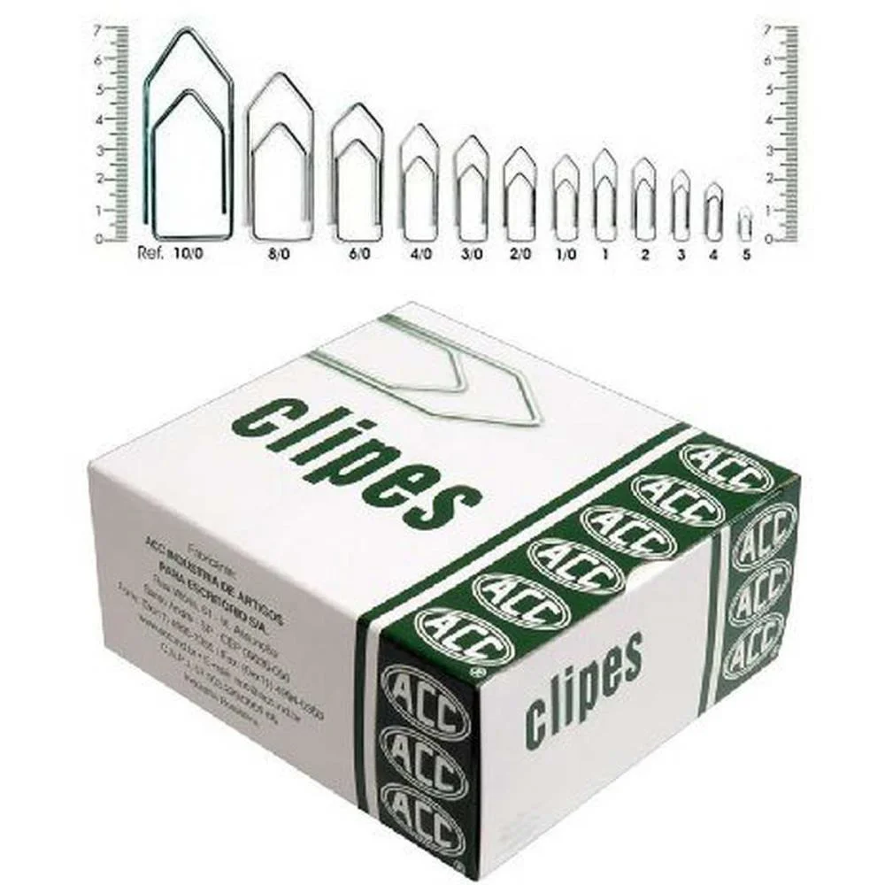 CLIPE GALVANIZADO ACO 8/0 25 UNIDADES ACC (PCT.C/10)