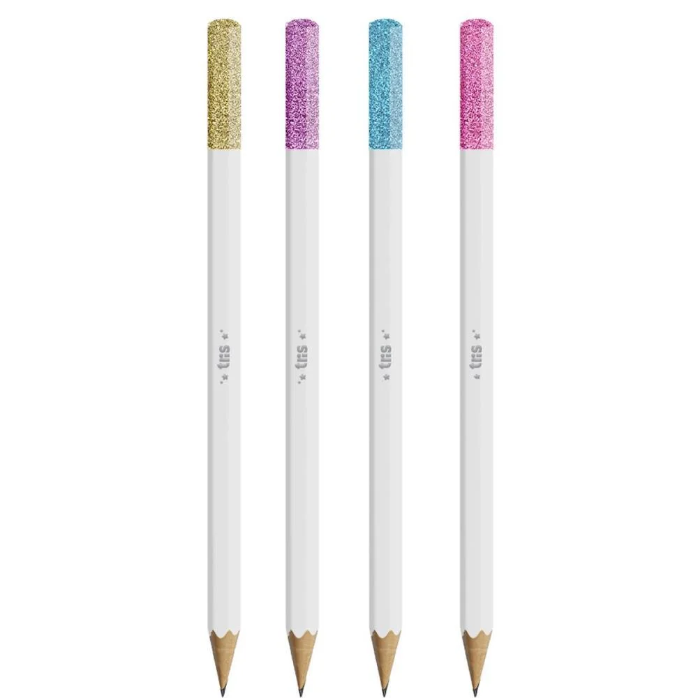 LAPIS PRETO SEXTAVADO TRIS DREAMY 4 CORES SUMMIT (POTE-36)