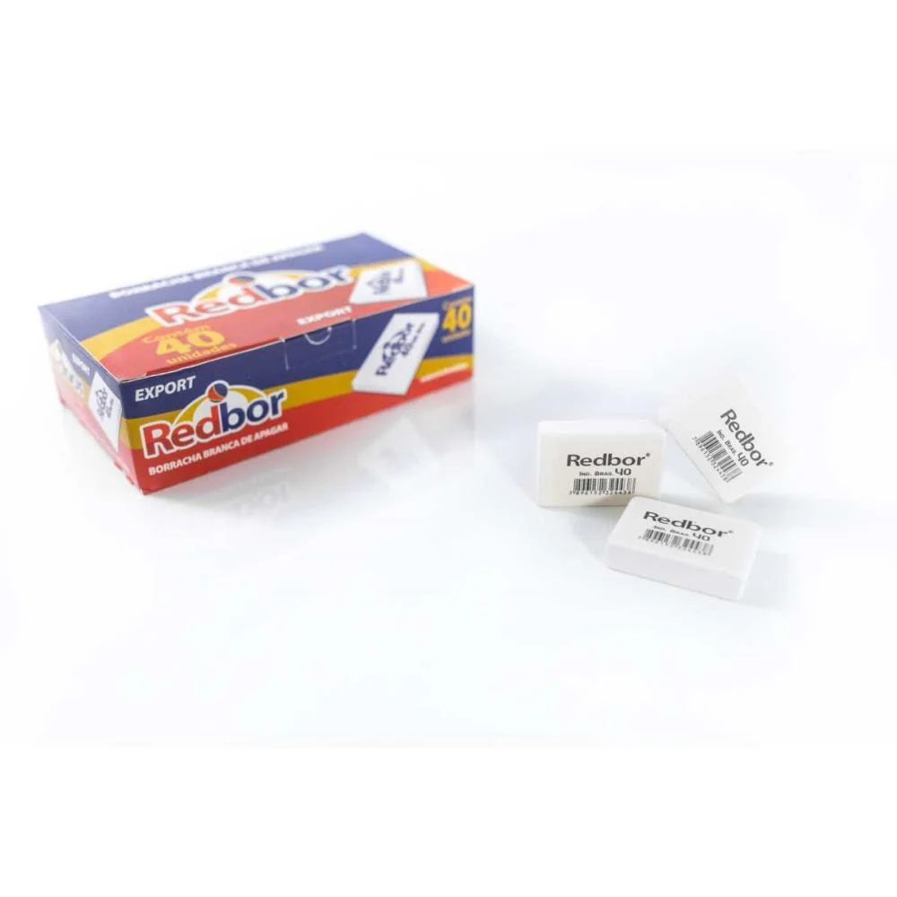 BORRACHA BRANCA BR 40 RED BOR (CX.C/40)