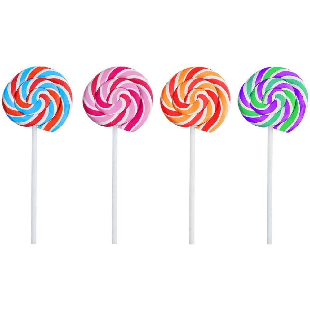 BORRACHA DECORADA TRIS PIRULITO 4 MODELOS SUMMIT (DP.C/24)