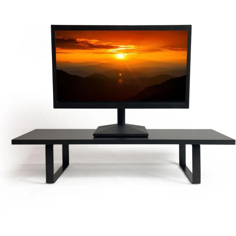 SUPORTE PARA MONITOR STAND DESK PRETO RELIZA (UNIDADE)