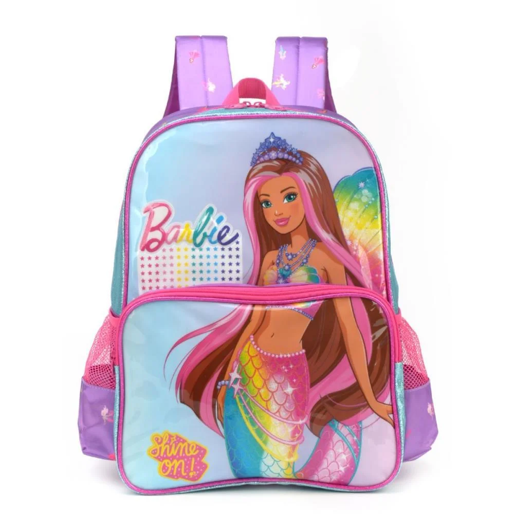 MOCHILA INFANTIL BARBIE GD VL LUXCEL (UNIDADE)