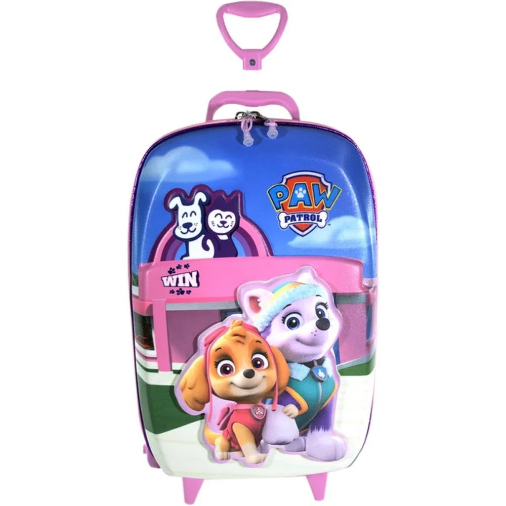 MOCHILA INFANTIL COM RODINHA PATROL SKYE PETSHOP MAXTOY (UNIDADE)