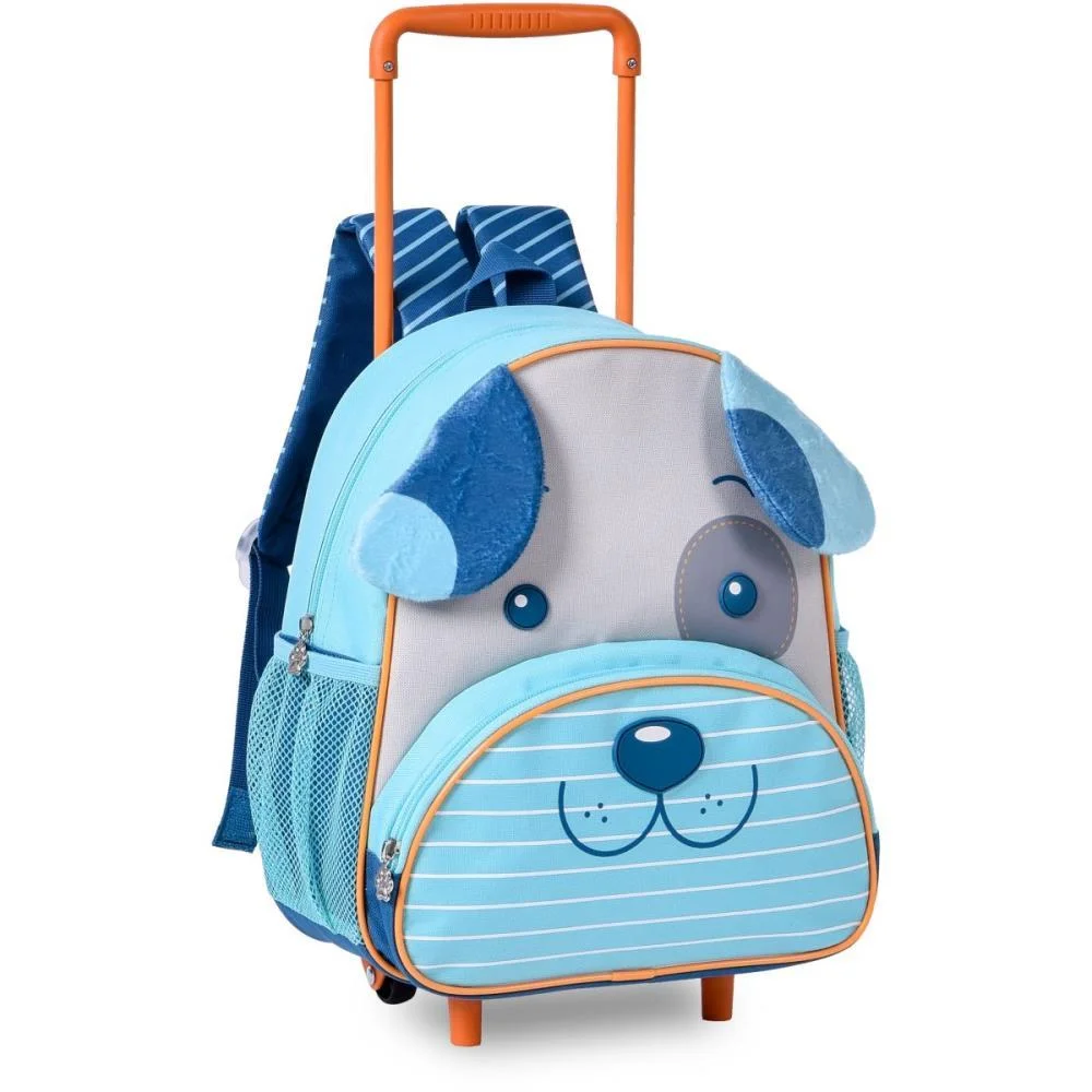 MOCHILA INFANTIL COM RODINHA CLIO PETS PETIT DOG 32,5CM (S) CLIO (UNIDADE)