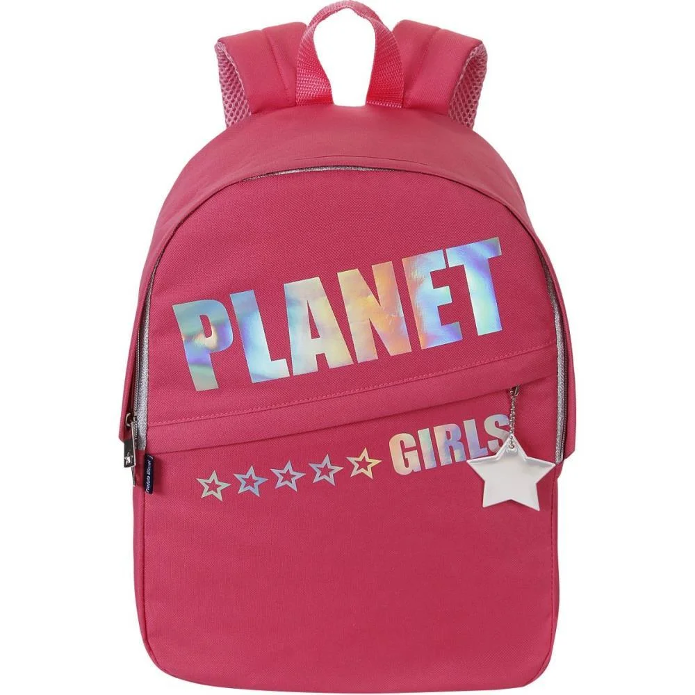 MOCHILA PLANET GIRLS G HOLOG./PINK DERMIWIL (UNIDADE)