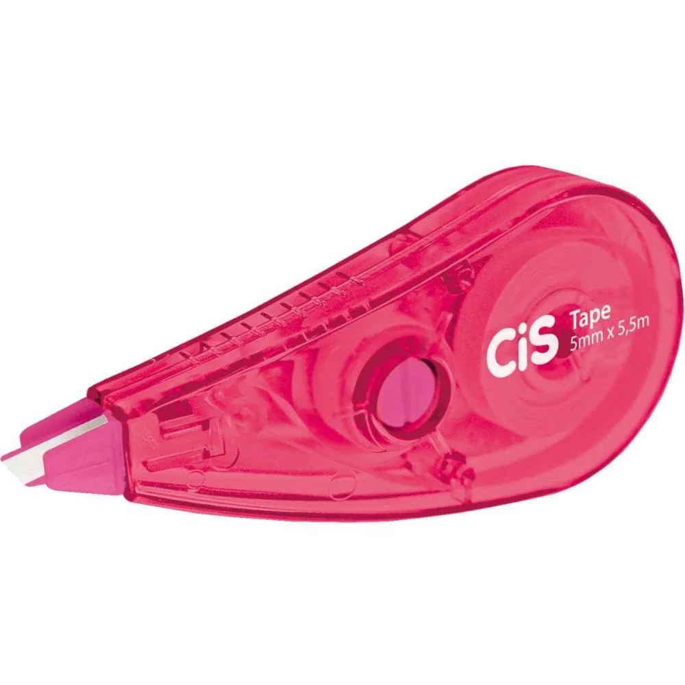 CORRETIVO EM FITA CIS TAPE 5,5M NEON SERTIC (CX.C/06)