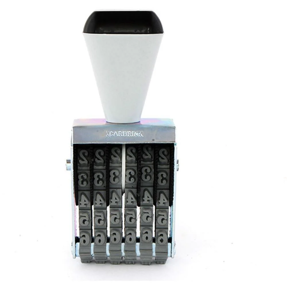 CARIMBO NUMERADOR 5MM C/6 FITAS CARBRINK (UNIDADE)