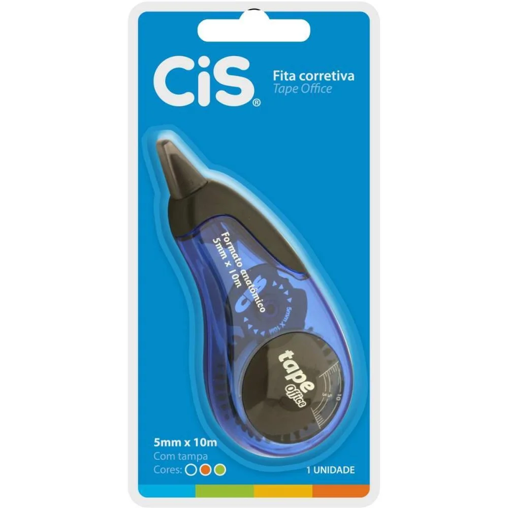 CORRETIVO EM FITA CIS TAPE OFFICE 10M SERTIC (DP.C/06)