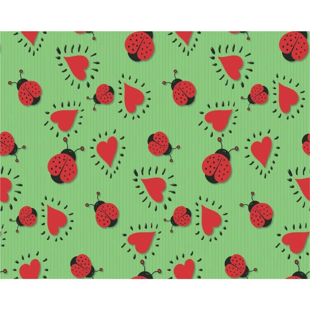 PAPEL PRESENTE BOBINA COUCHE 60CM.MOD.251 JOANINHA V.M.P. (BO-100MTS)