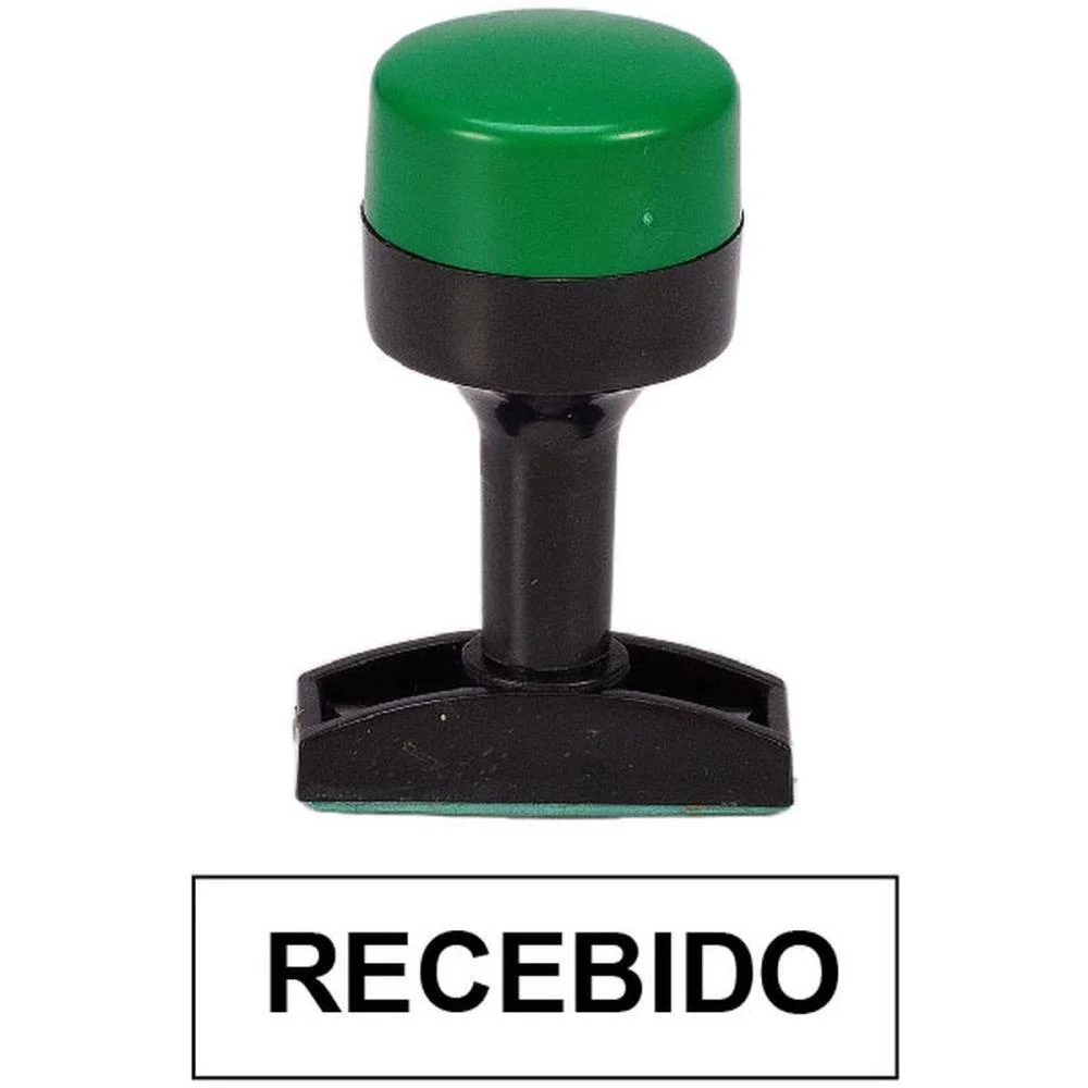 CARIMBO RECEBIDO PADRONIZ.MANUAL 14X38 CARBRINK (PCT.C/06)